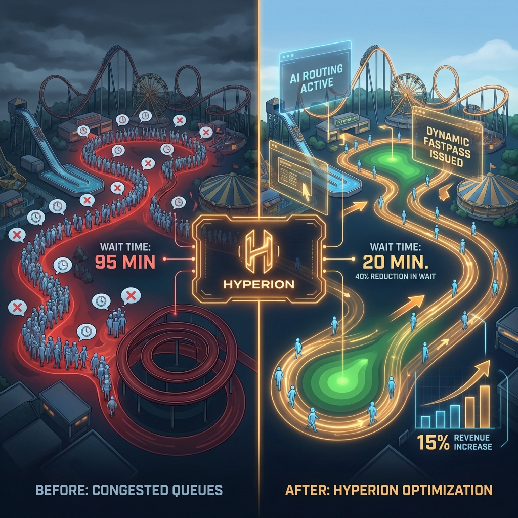 Hyperion Theme Park Optimization