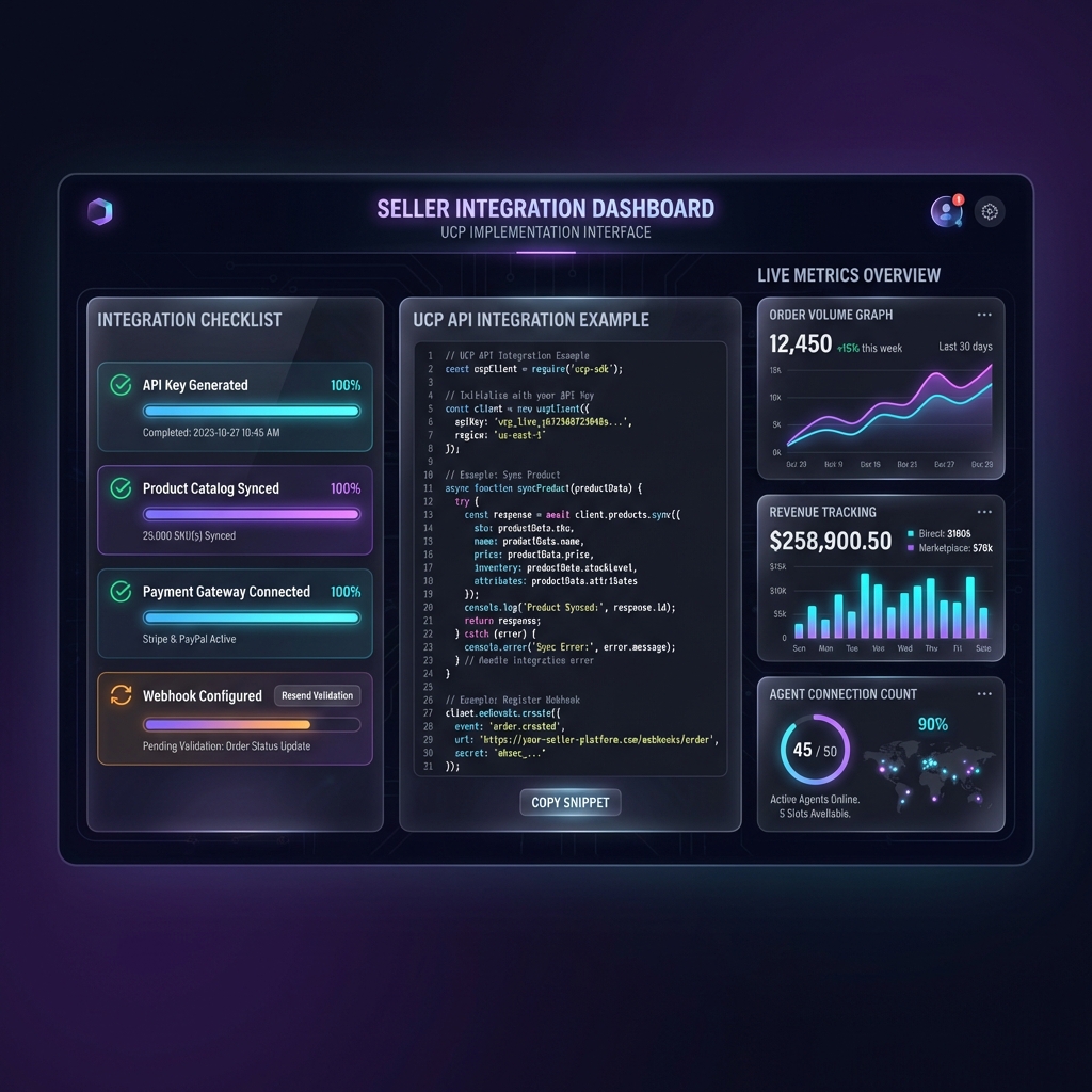 UCP Integration Dashboard